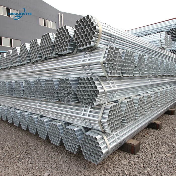 DX52D Galvanized Round Pipe