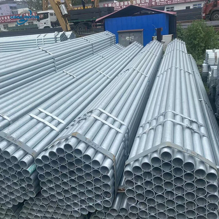 DX51D Galvanized Round Pipe