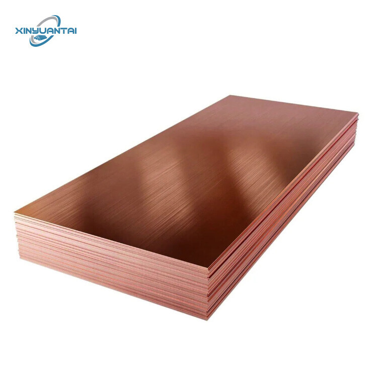 Cathode C10100 Copper Plate/sheet High Purity 99.99% Copper Plate Coil Brass for Sale Sheets