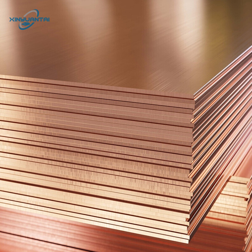 Cathode C10100 Copper Plate/sheet High Purity 99.99% Copper Plate Coil Brass for Sale Sheets