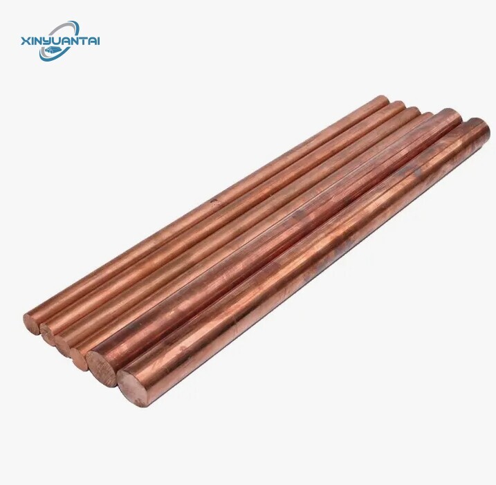 manufacturer directly sale 20mm diameter red copper bar high purity 99.9% copper round rod in stock