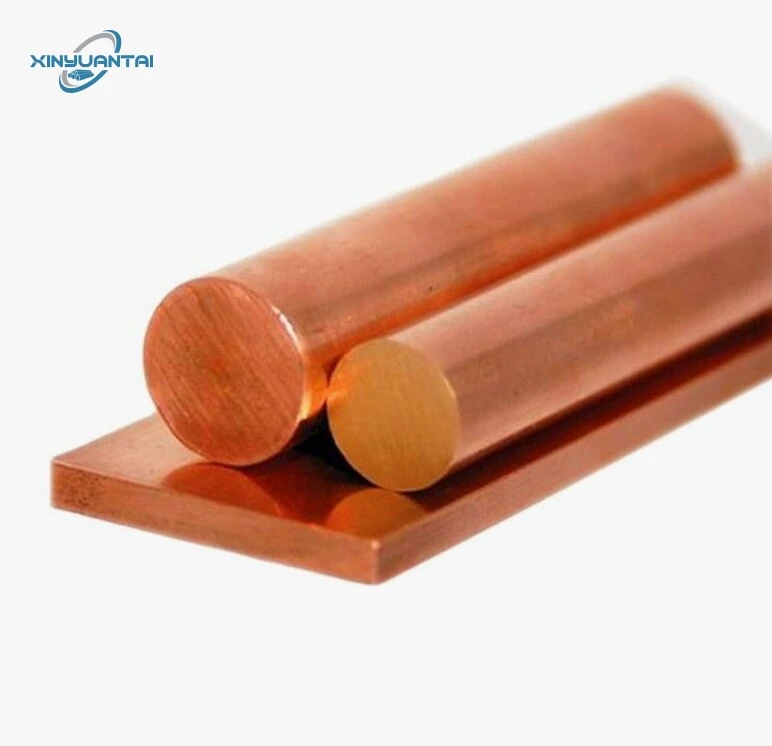 manufacturer directly sale 20mm diameter red copper bar high purity 99.9% copper round rod in stock
