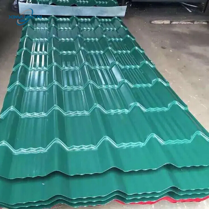 Color Coated Galvanized Roof Sheet PPGI Color Coated Galvanized Roof Sheet PPGI