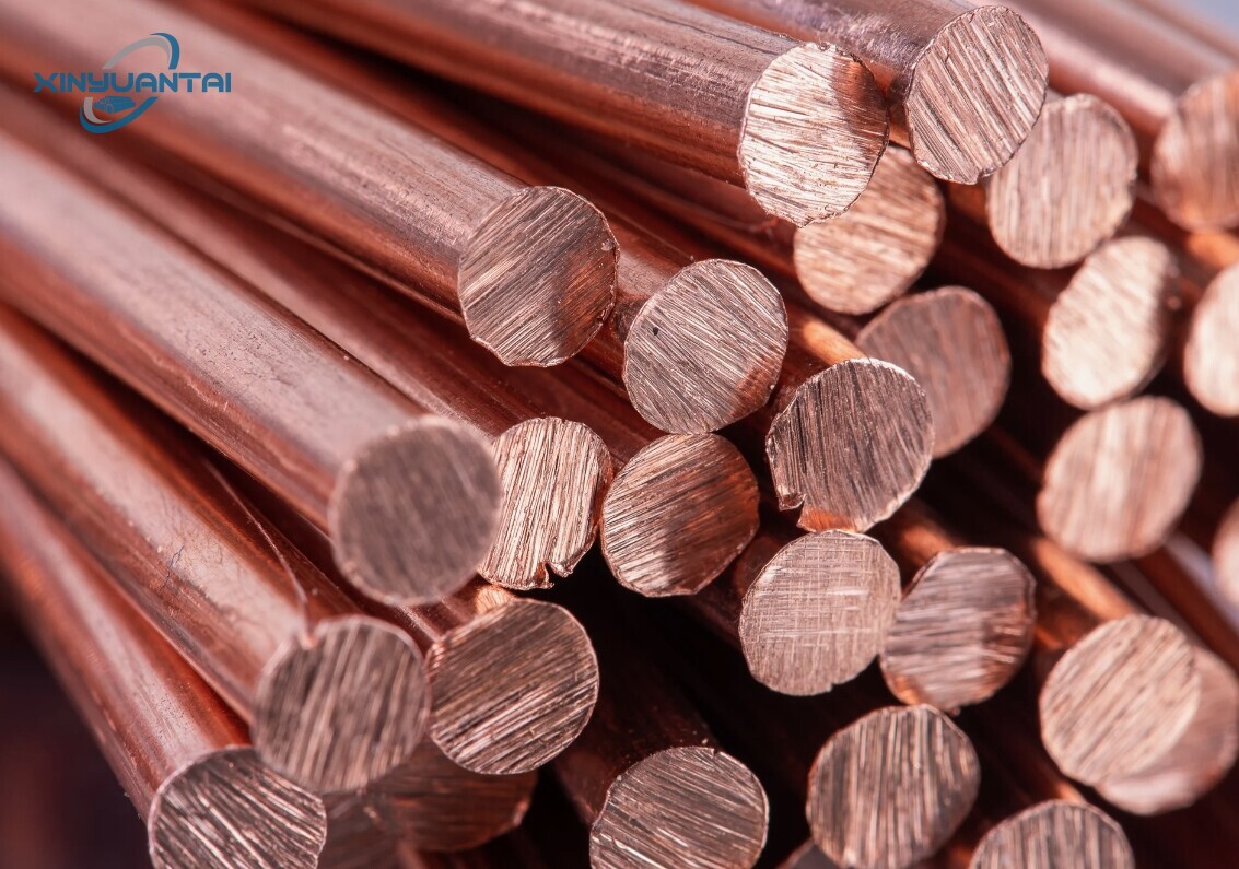 China factory soft round red copper bars c22000 c27000 99.99% pure copper rod