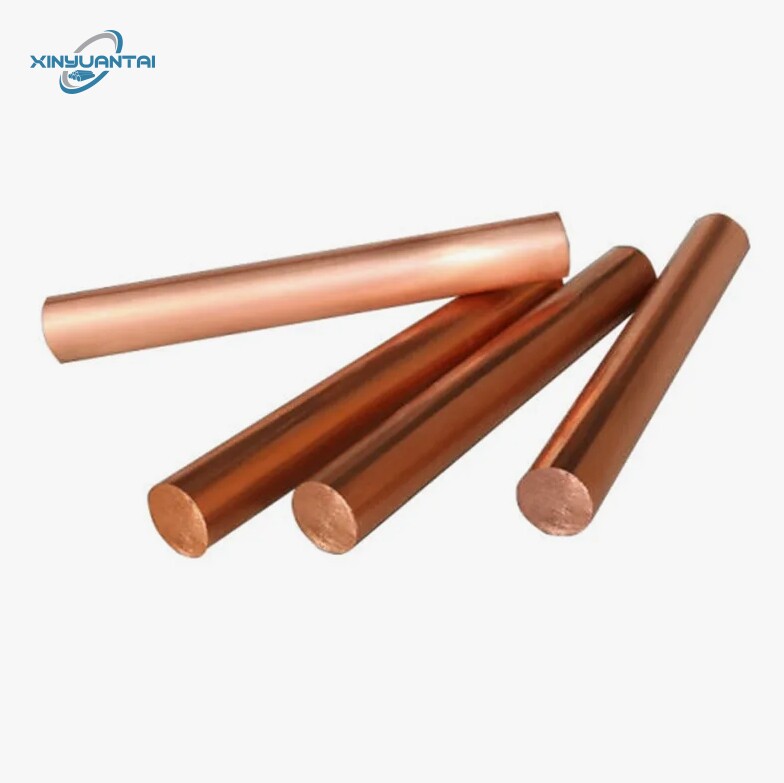 High quality C11000 C101 Dia 2-90mm round rod copper bar Hard 99.9% Pure copper red copper