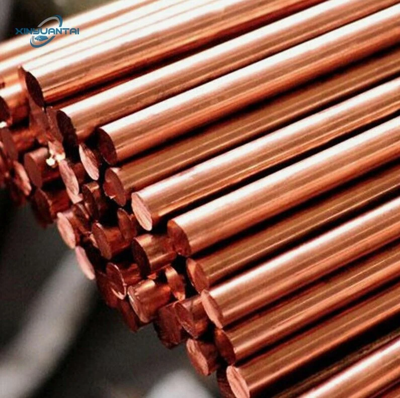 manufacturer directly sale 20mm diameter red copper bar high purity 99.9% copper round rod in stock