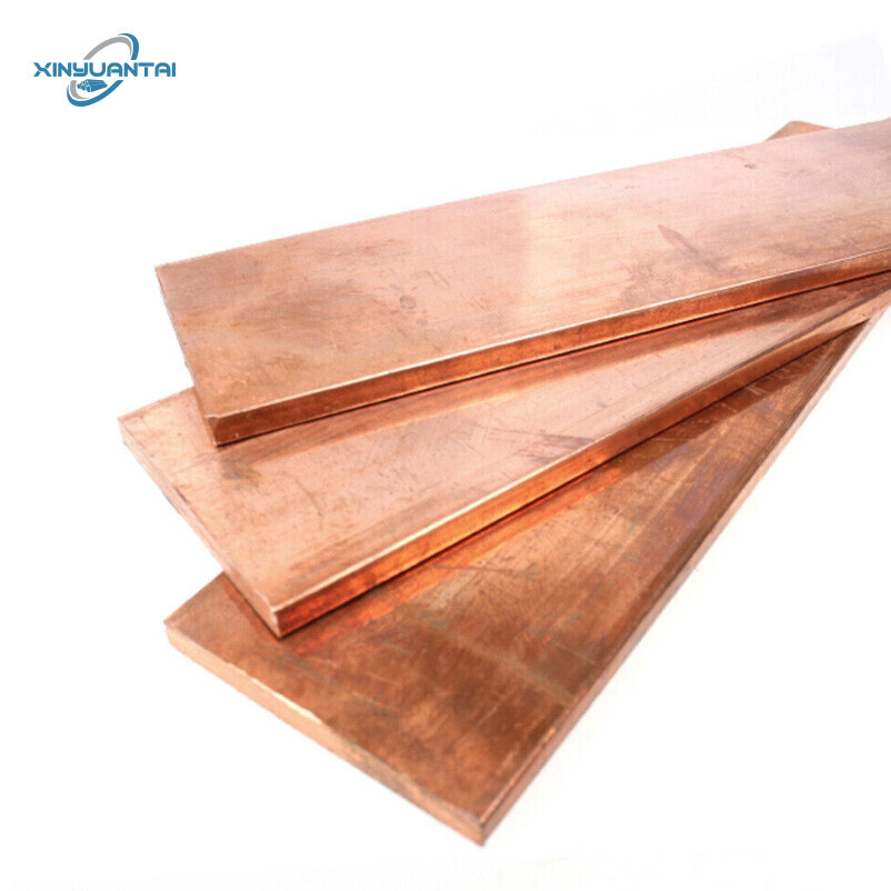 Cathode Pure Copper Sheet Copper Plate for Sale Super Grade 99.999% Copper Polished Brass Plate 10 Mm Construction Decoration