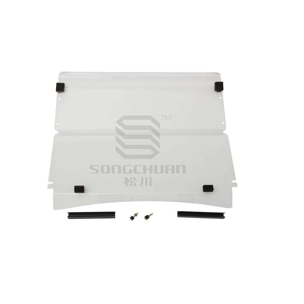A GolfCar windscreen used by most golf carts
