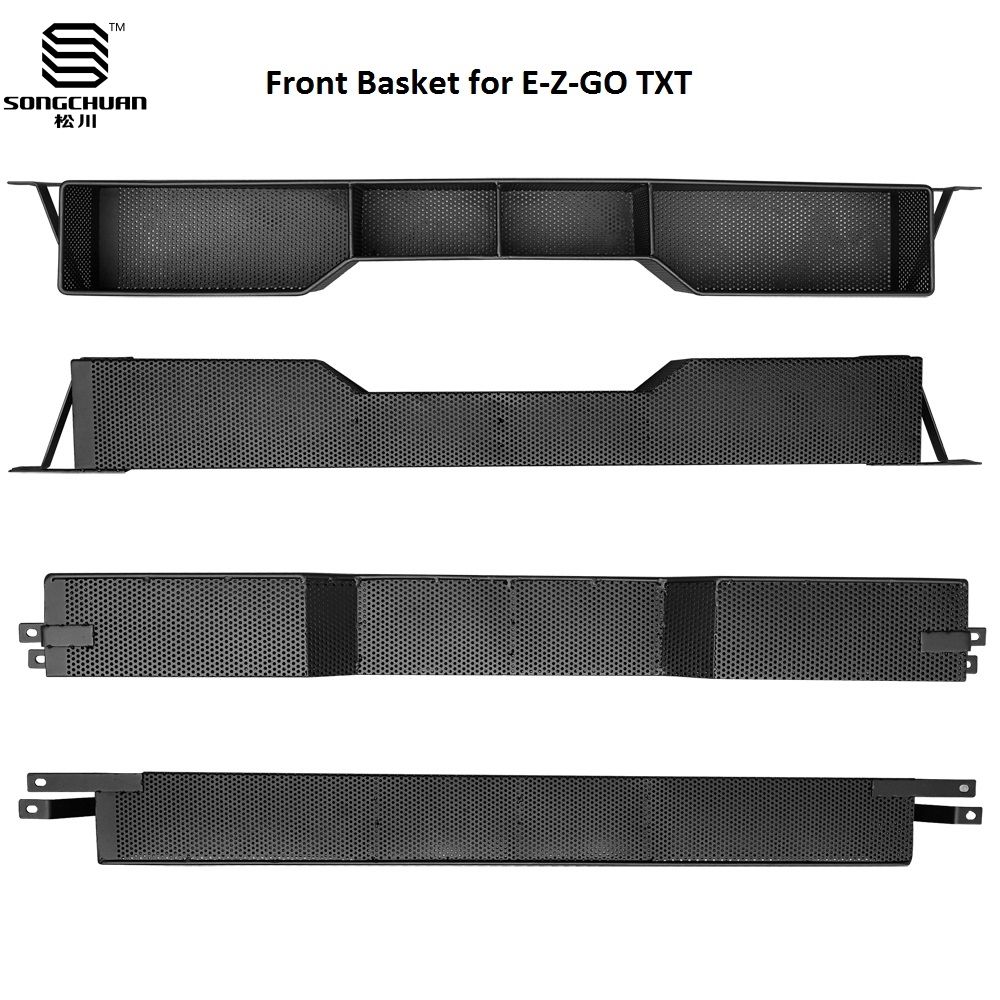 EZGOTXT Golf cart and front car basket