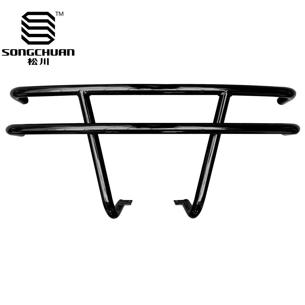 Golf cart front brush