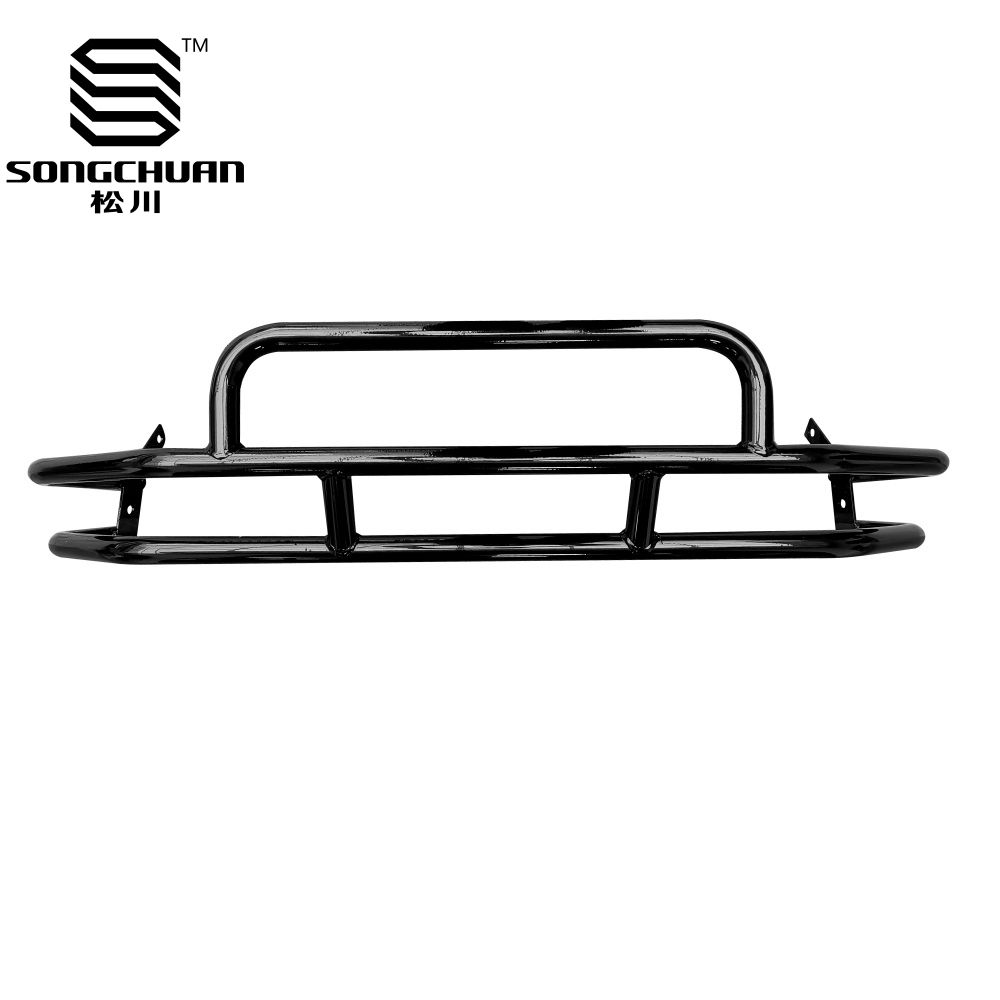 Golf cart front brush