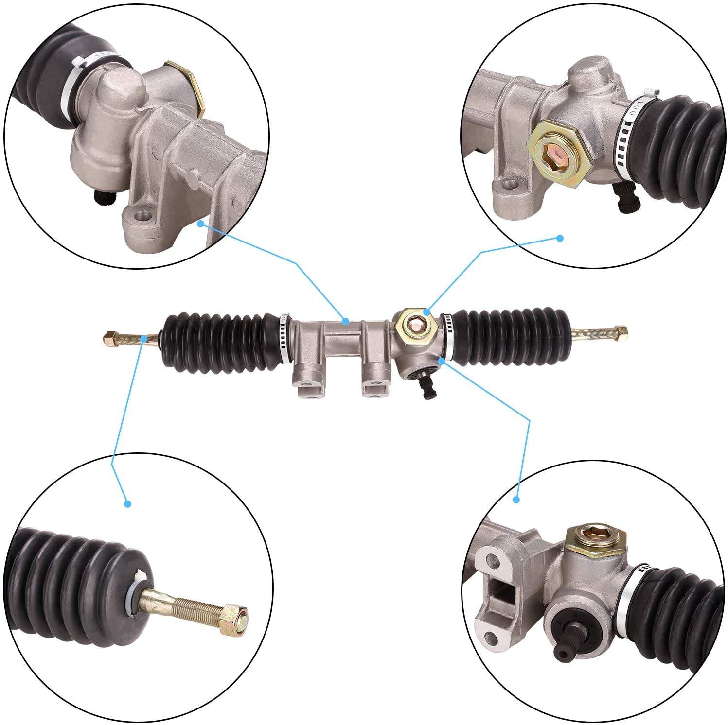 Steering box fittings