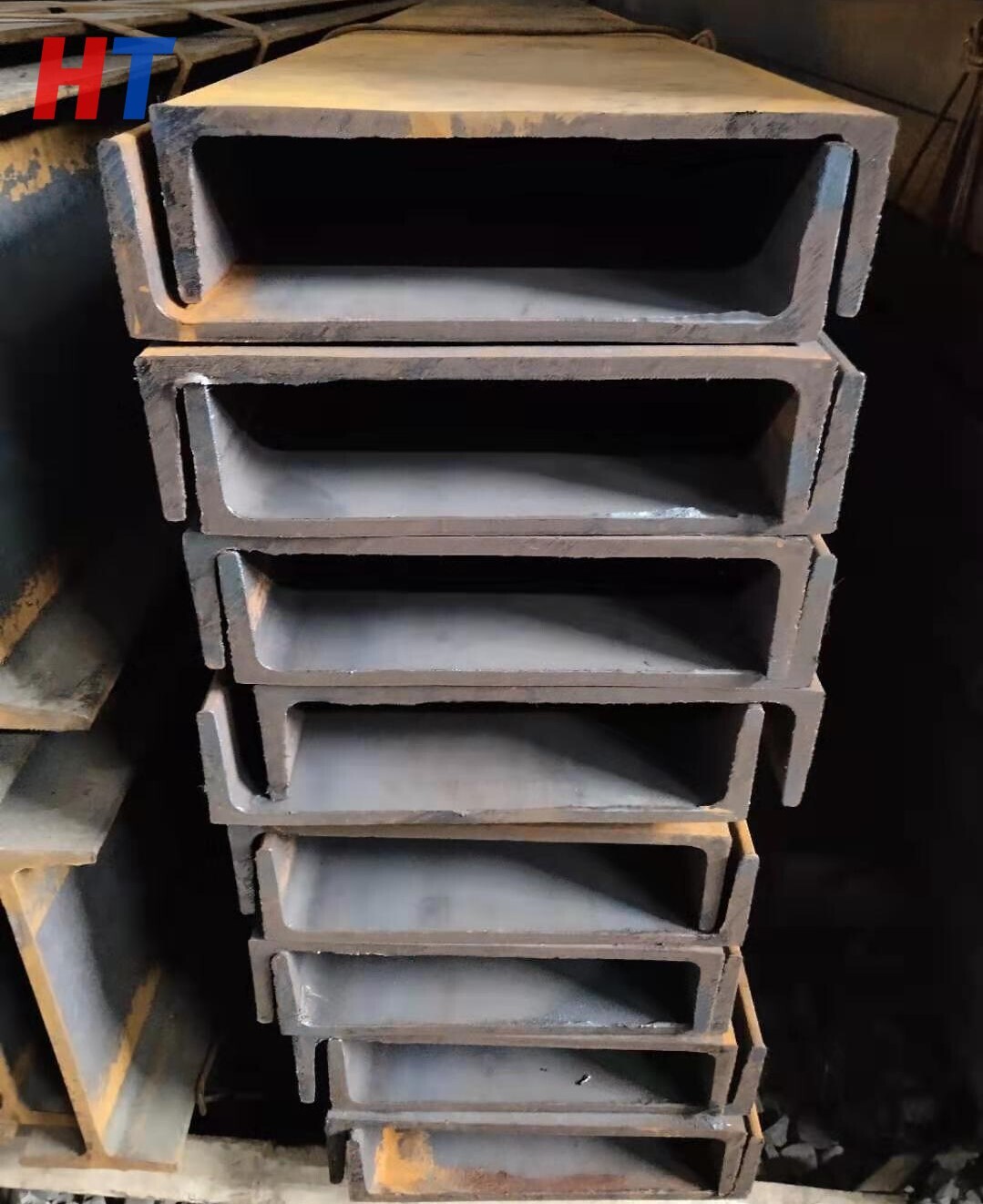 China Factory Upe80 c steel channel price per kg upn 100 soft iron MS u channel steel size