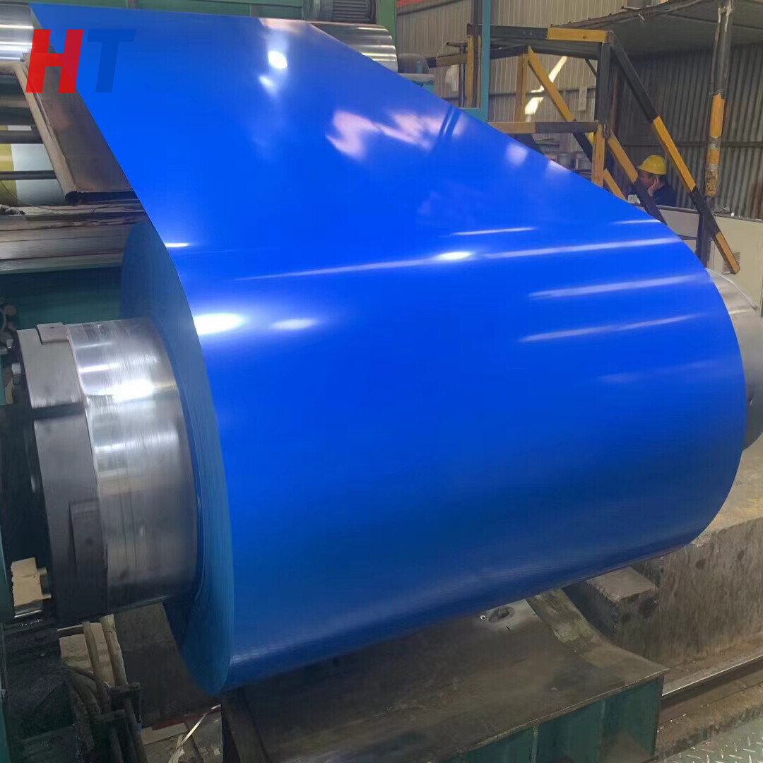 DX51D+Z30g PPGI Steel Coils, Hot Dipped Galvanized Base Material, Color Coated Steel Coils 