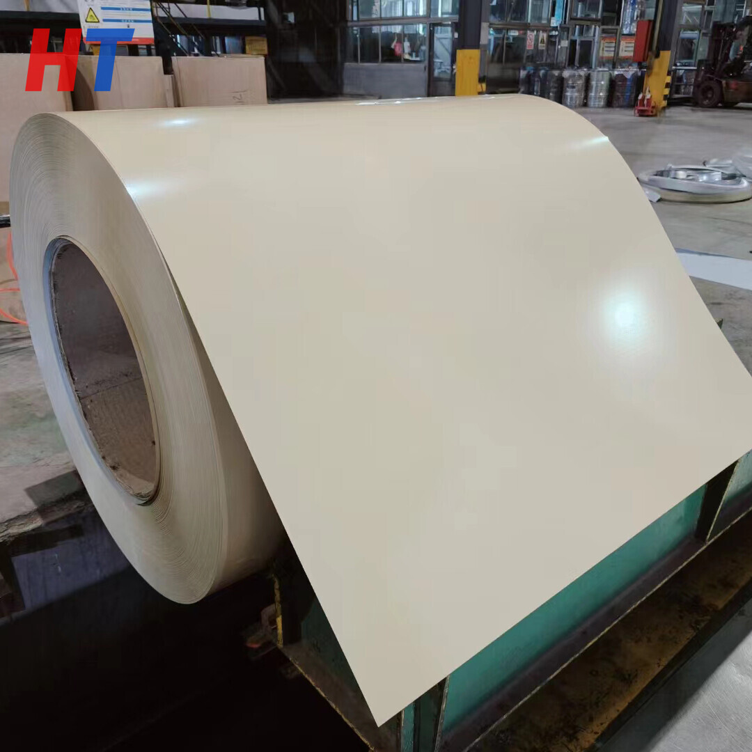 Zinc Coated PPGI RAL9016 White Color, Prepainted galvanized Steel Coils