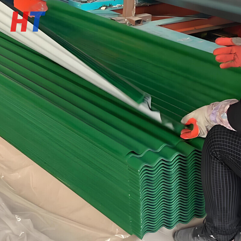 Anti Fade Color Coated Corrugated Roofing Steel Sheets