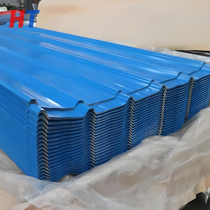 Hot Dip Galvanized Color Steel Plate Full Hard For Roof Color Coated Corrugated Plate Hot Dip Galvanized Color Steel Plate Full Hard For Roof Color Coated Corrugated Plate
