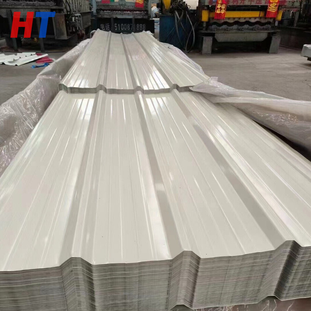 Ral9003/9016 White Color Coated Steel Roof Steel Plates  Zinc Coating Galvanized Steel