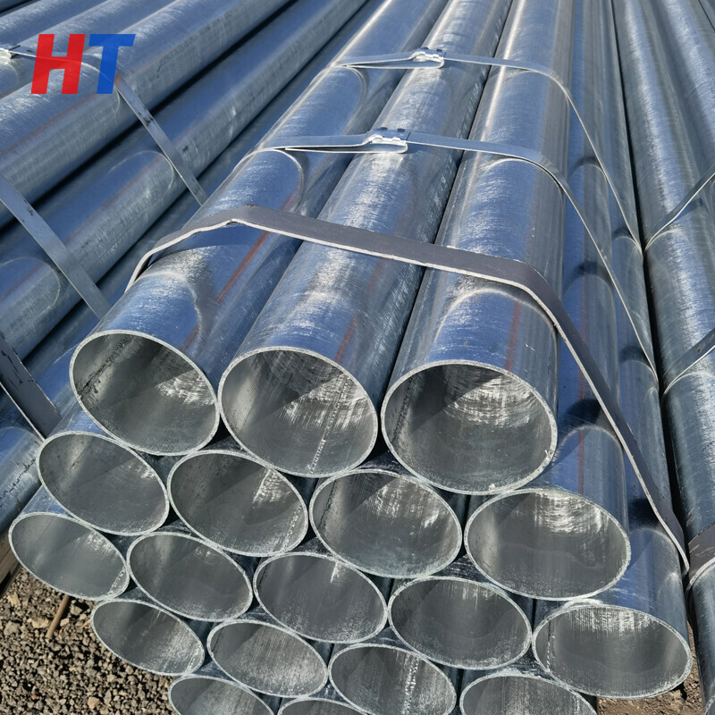A53 sch40 hot dip galvanized steel pipe GI round iron pipe