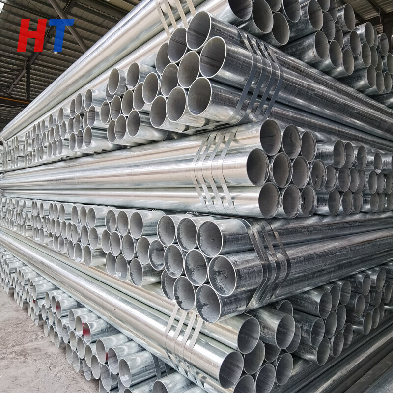 Hot-dip galvanized round steel pipe /GI pipe Pre-galvanized steel pipe galvanized pipe construction
