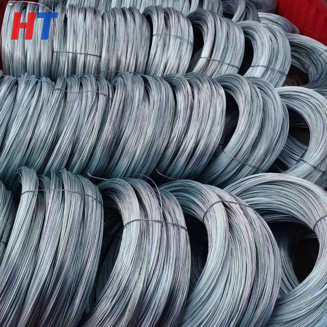 Building Flat 12/16/18 electric galvanized Gi iron tie wire hot dip galvanized steel wire