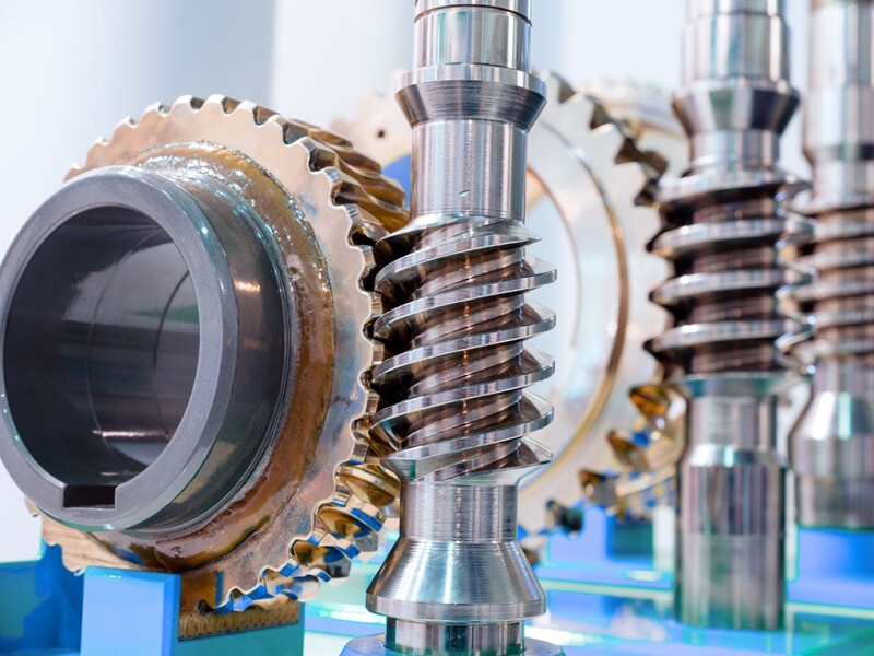 Large Speed Reduction Worm gear shaft