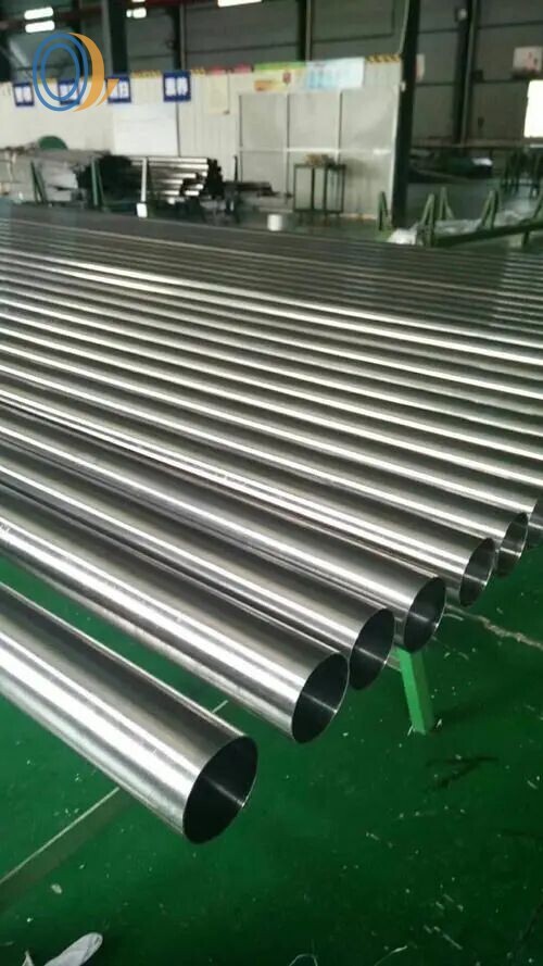 Bright stainless steel tube