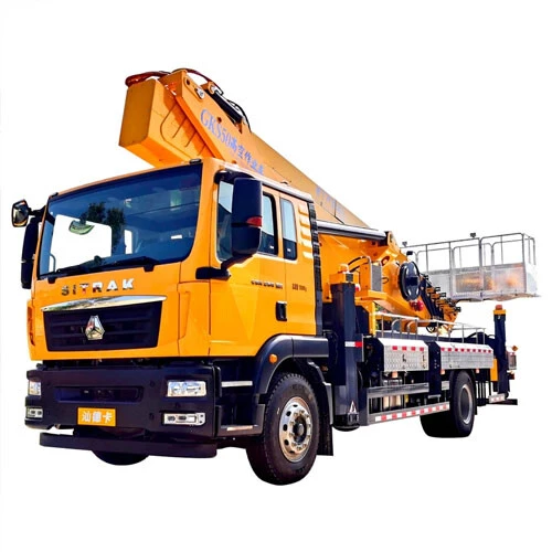50m High-altitude Operation Truck Truck mounted Man Lift Aerial Boom Lift Vehicle