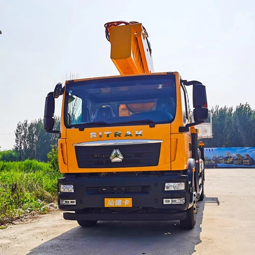 50m High-altitude Operation Truck Truck mounted Man Lift Aerial Boom Lift Vehicle