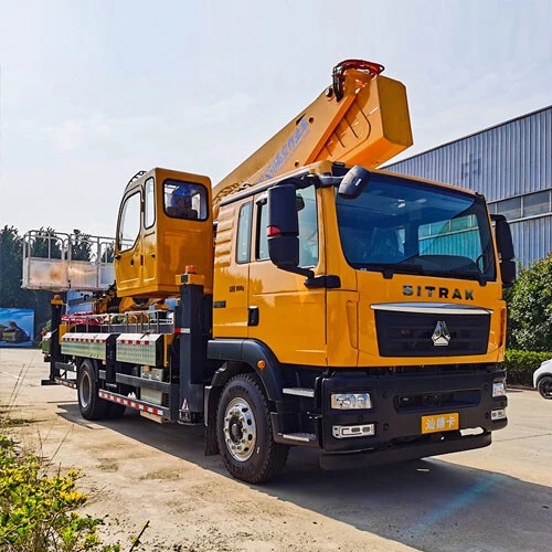 50m High-altitude Operation Truck Truck mounted Man Lift Aerial Boom Lift Vehicle