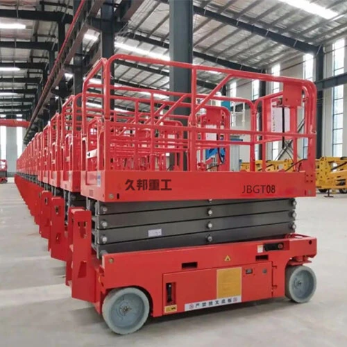 12 Meters Customizable Mobile Scissor Lift Platform For Indoor Maintenance