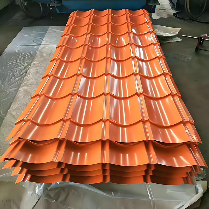 Color coated plate