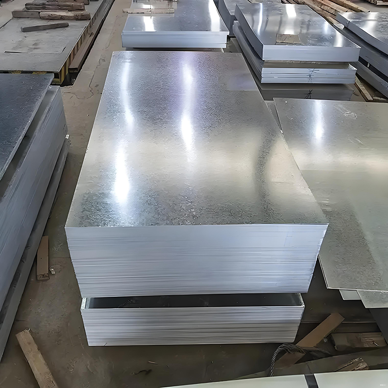 Galvanized steel plate