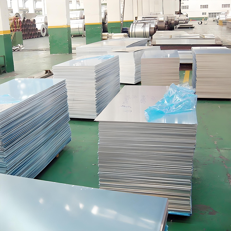 Aluminum corrugated sheet