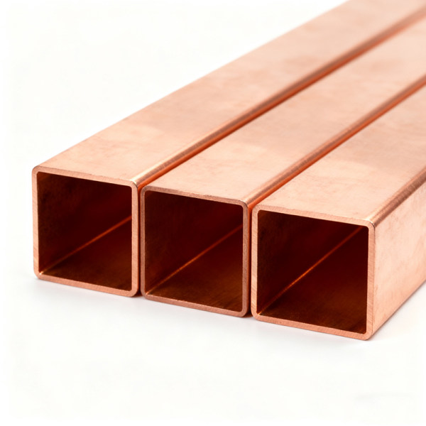 Copper square tube
