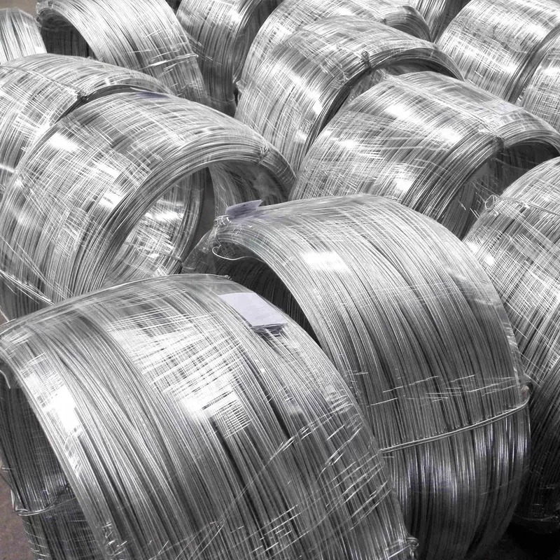 Low price zine coated hot dipped or electro galvanized steel wire
