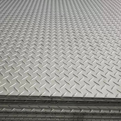 Stainless steel patterned plate