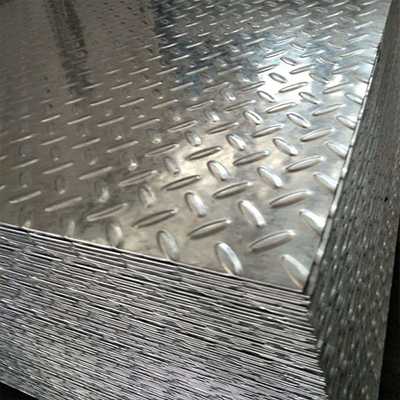 Stainless steel patterned plate