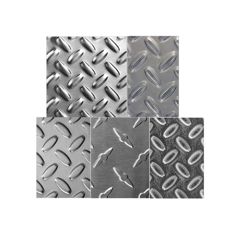 Stainless steel patterned plate
