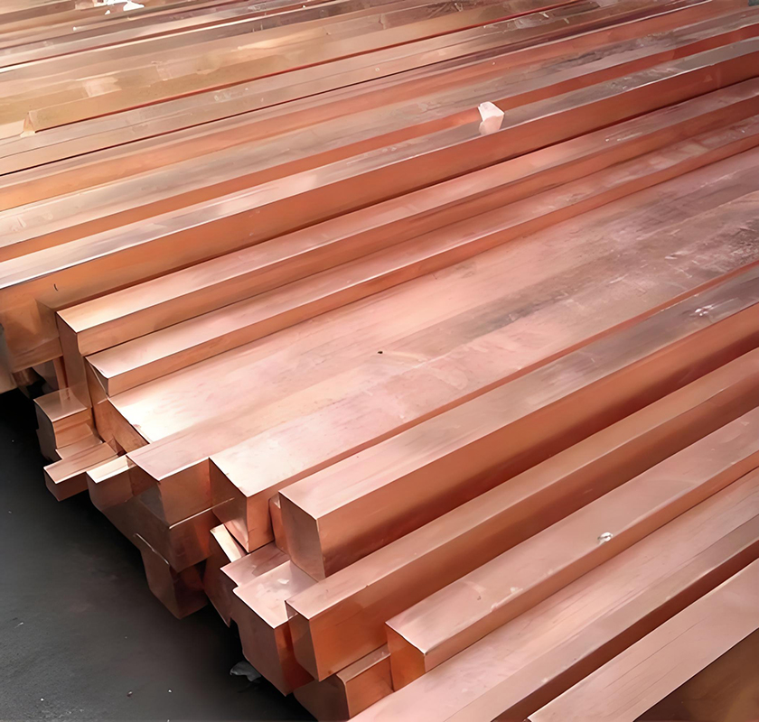 Square copper rod