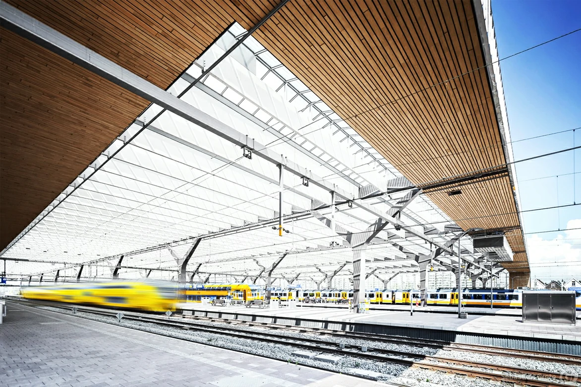Rotterdam Central Station Roof Extension