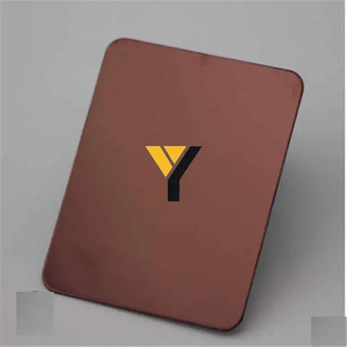 304 316 cold rolled hairline copper decorative stainless steel sheet