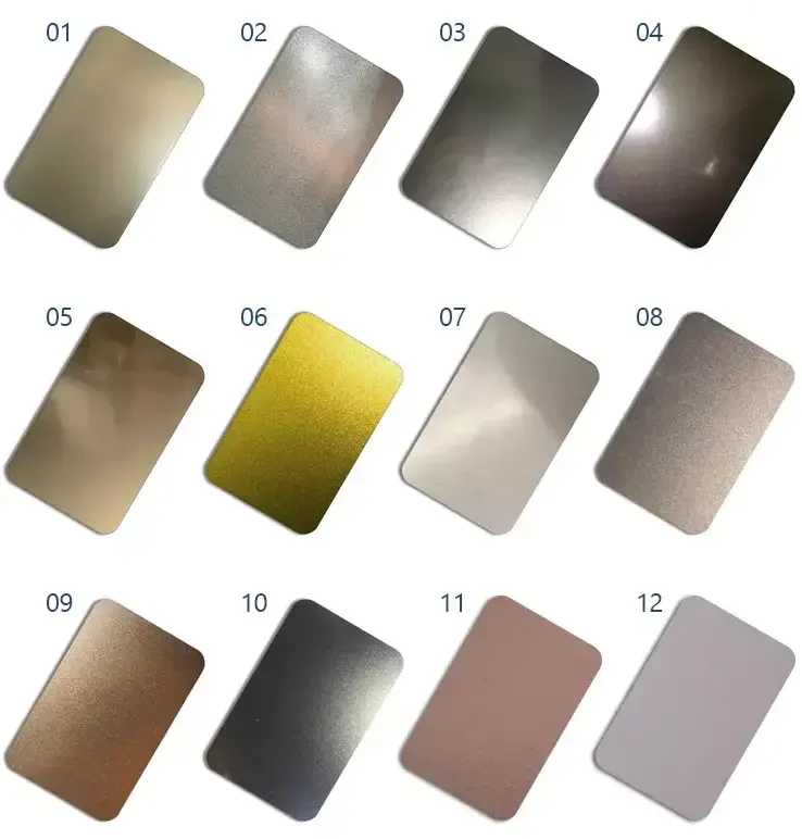 304 316 cold rolled hairline copper decorative stainless steel sheet