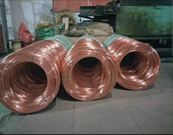 Factory Sells 99.99% Pure Copper Wire High Strength Brass Wire 8mm Copper Wire in Stock