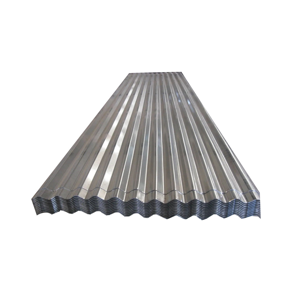 Galvanized corrugated board