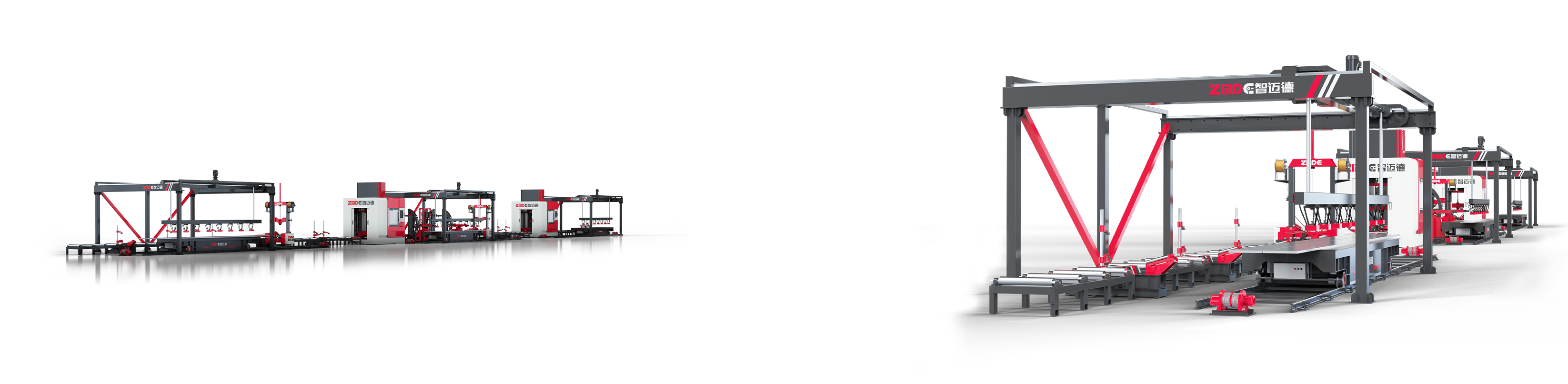 Automatic H-Beam One-Shot Production Line