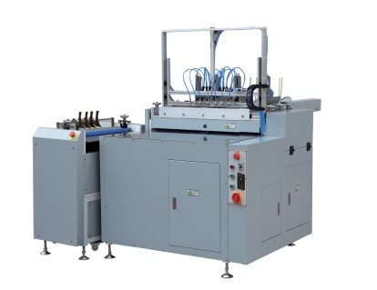 Máquina para fabricar cajas semiautomática KP-450