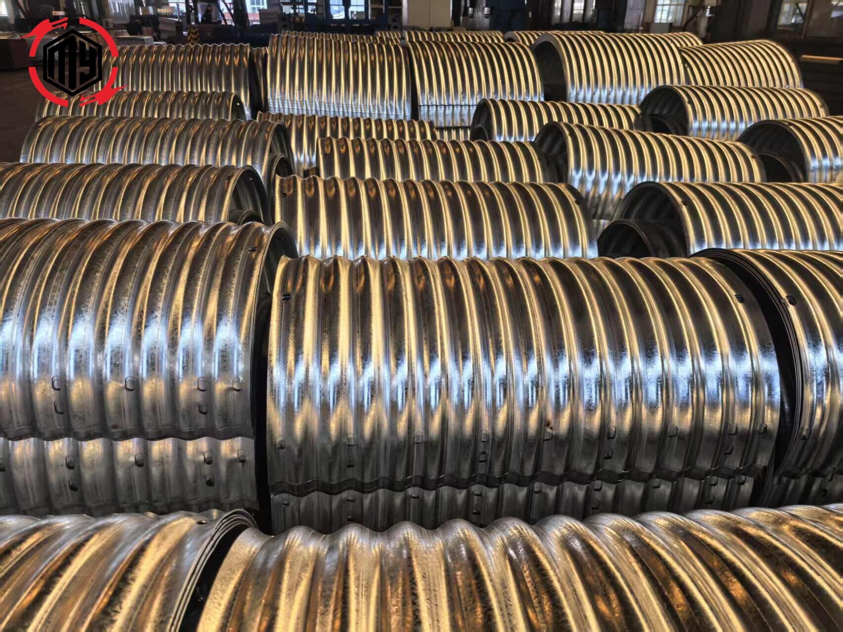 Corrugated steel culvert Corrugated steel culvert