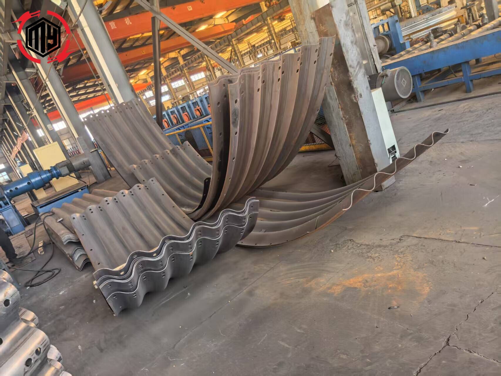 Corrugated steel culvert