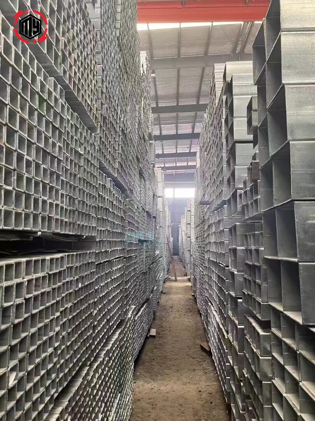 galvanized square tube